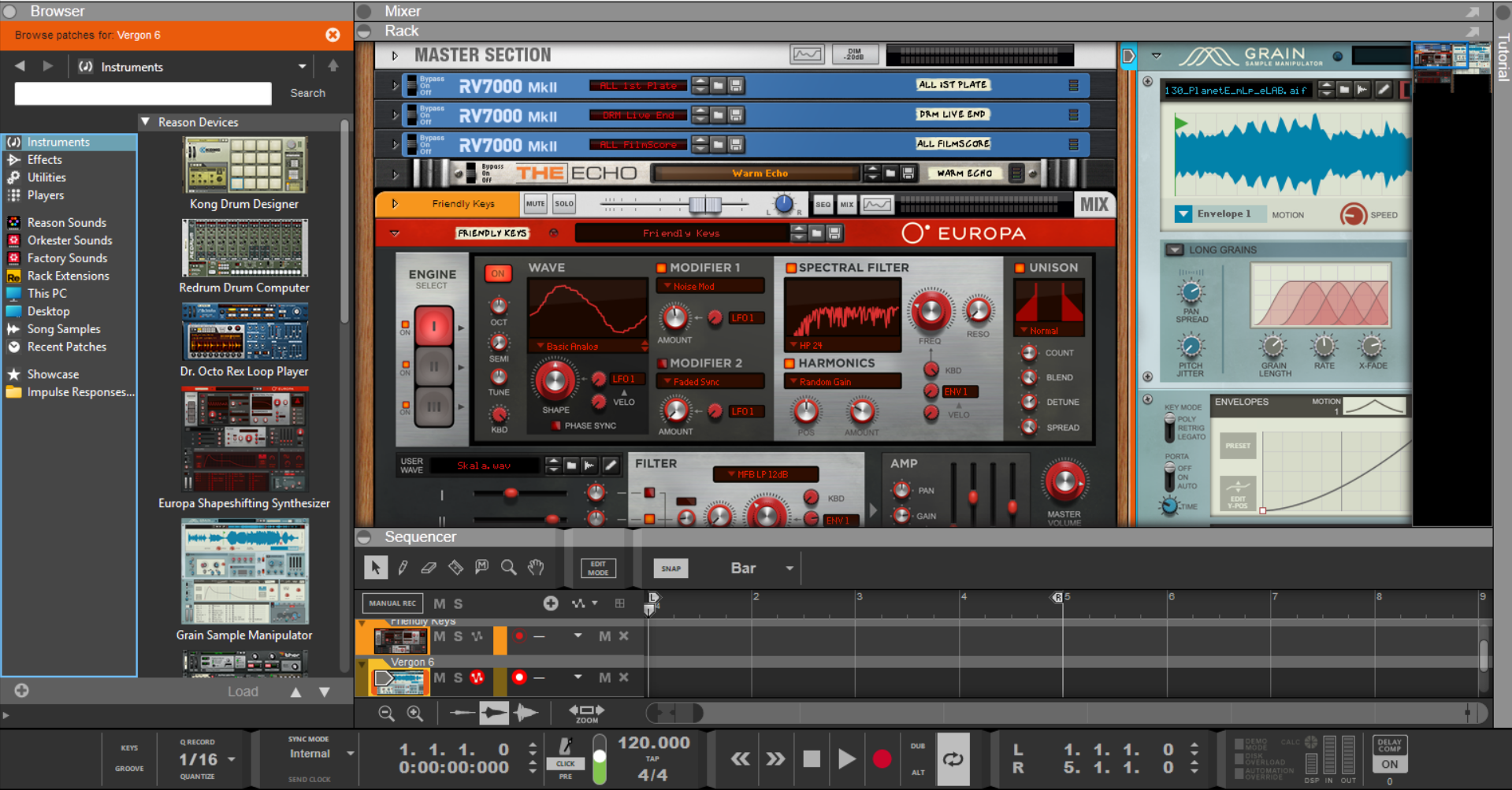 Propellerhead Reason 10